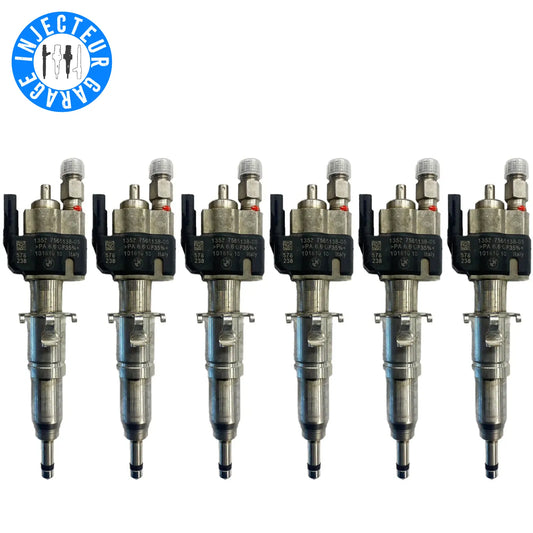 6x Injecteur VDO 13537589048 13537565138-05 N43 N53 BMW Essence