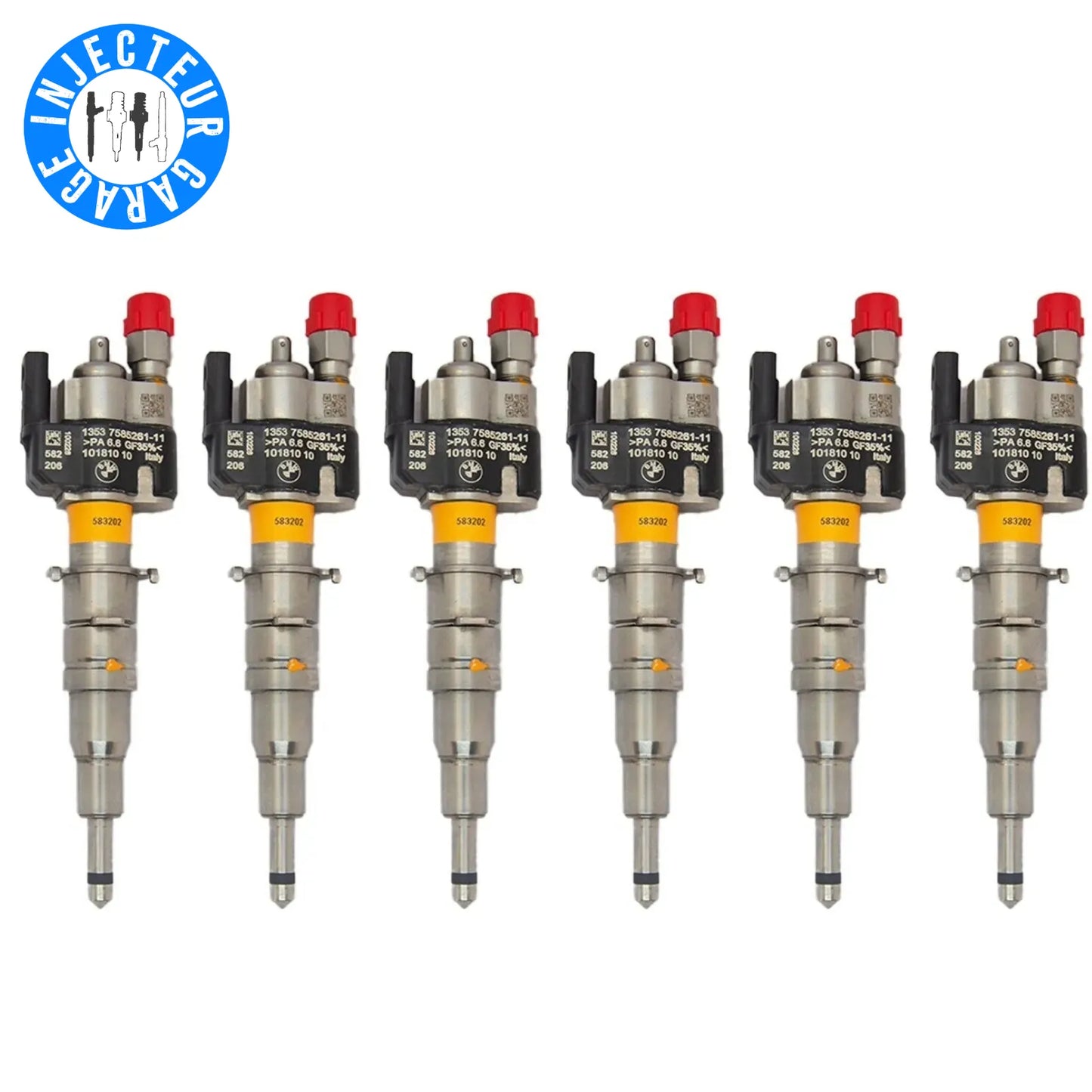6x Injecteur VDO 13537589048 13537585261-11 N43 N53 BMW Essence