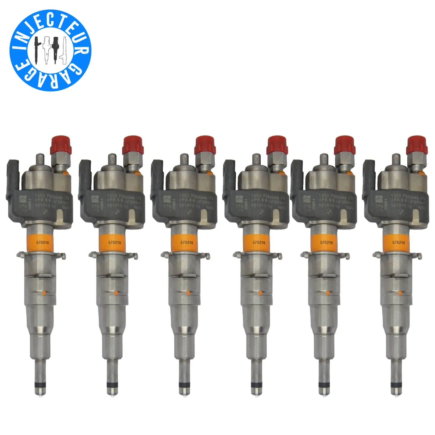 6x Injecteur VDO 13537589048-09 13537565138 N43 N53 BMW Essence