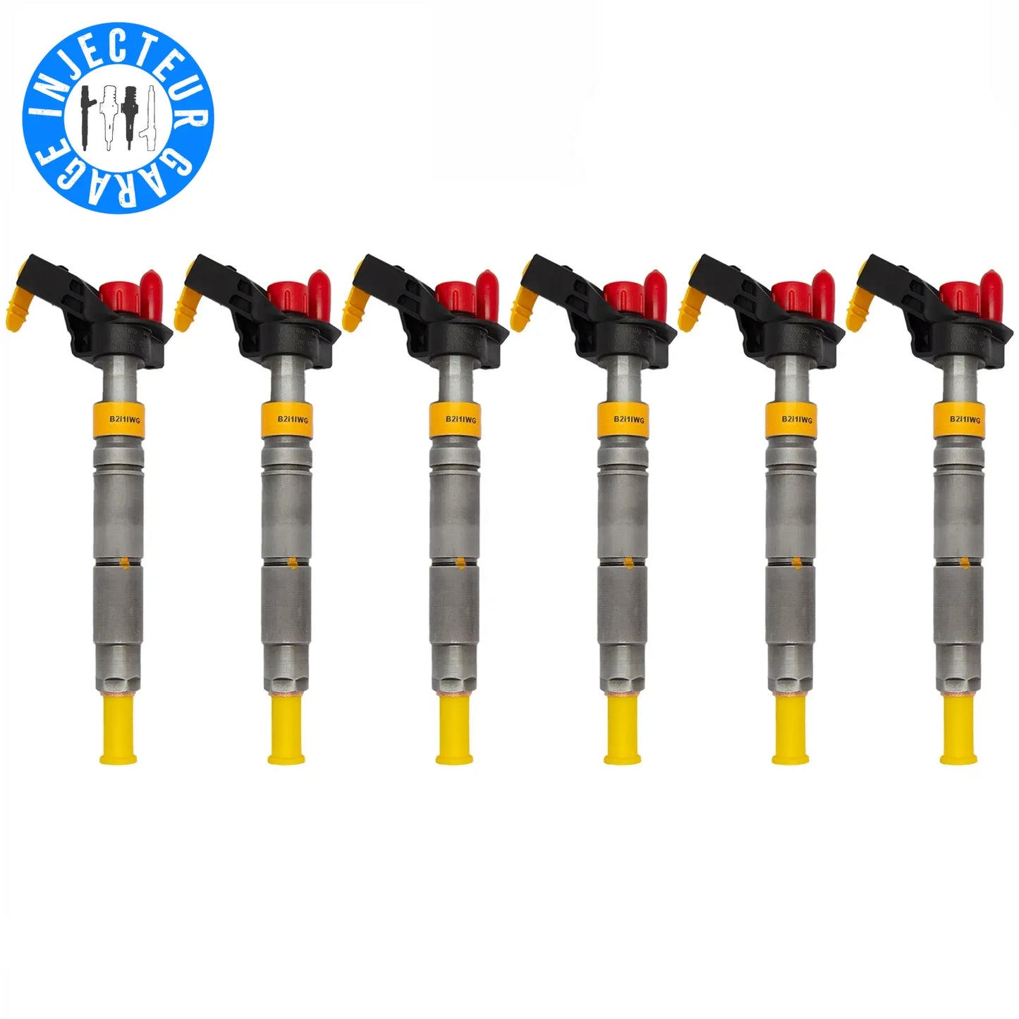 6x Bosch 445115064 Injecteur pour Mercedes, Jeep, Chrysler 3.0 CDI