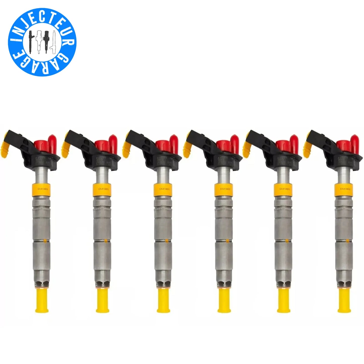 6x BOSCH injecteur (0445116026/0445116028) pour Mercedes-Benz V6 diesel